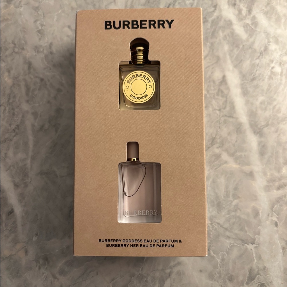 Burberry Goddess Eau de Parfum Set - Gold and Tan